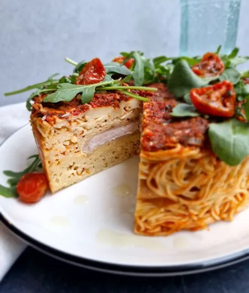 Spaghetti-taart
